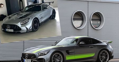 Mercedes AMG GT-R Black Series w pierwszych przeciekach. To naprawdę ostra maszyna