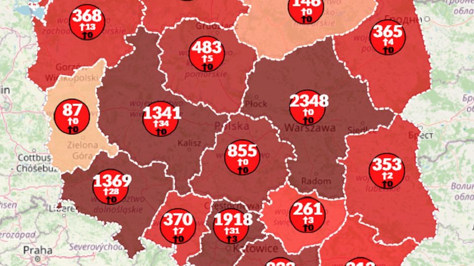 Koronawirus w Polsce. Rośnie liczba zarażonych. Na świecie prawie 3 mln chorych na COVID-19
