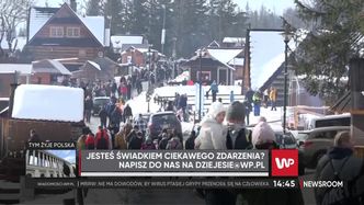 Znów tłumy w kurortach i na stokach. Policja dziennie nakładała po 1600 mandatów
