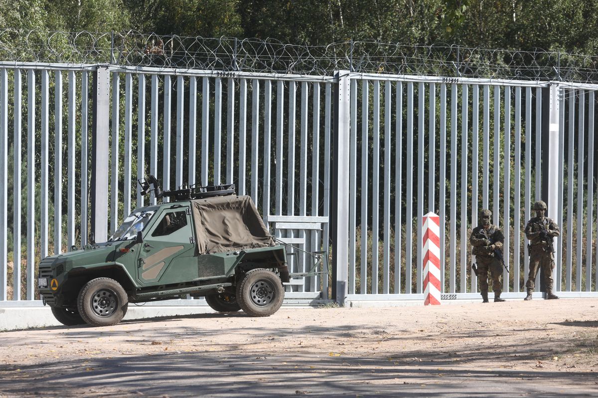 granica, białoruś, strzały ostrzegawcze, wojsko Sytuacja na granicy. Wiadomo, ile razy wojsko użyło broni