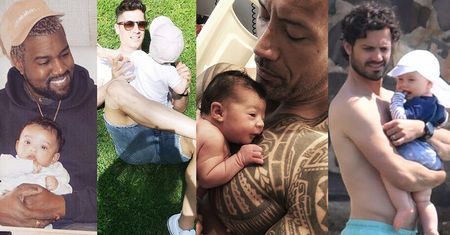 Dzień Ojca według Pudelka: The Rock, Lewandowski, książę William? Który z nich jest najseksowniejszym tatusiem? (ZDJĘCIA)