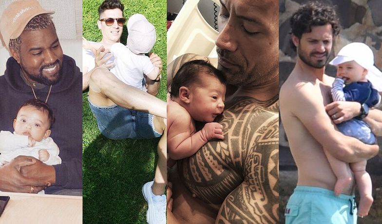 The Rock, Lewandowski, książę William? Który z nich jest najseksowniejszym tatusiem?