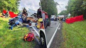 Tragiczny wypadek na Pomorzu. Nie żyje kobieta, pięciu rannych