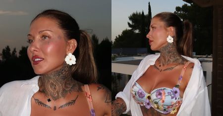 Deynn EKSPONUJE DEKOLT i pozdrawia ze słonecznej Ibizy. "NAJPIĘKNIEJSZA MAMASITA" (FOTO)