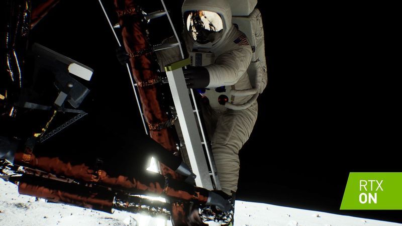 Apollo 11 - demo technolobiczne Nvidia RTX