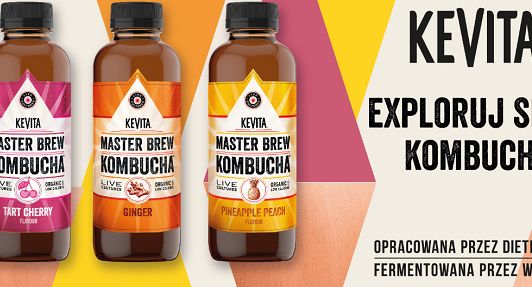 PepsiCo wprowadza na rynek kombuchę o nazwie KeVita