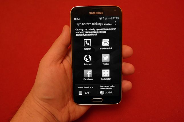 Samsung Galaxy S5 - Ultra Power Saving Mode
