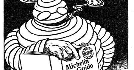 Opony i luksusowe kolacje. Bracia Michelin wysłali kierowców do restauracji