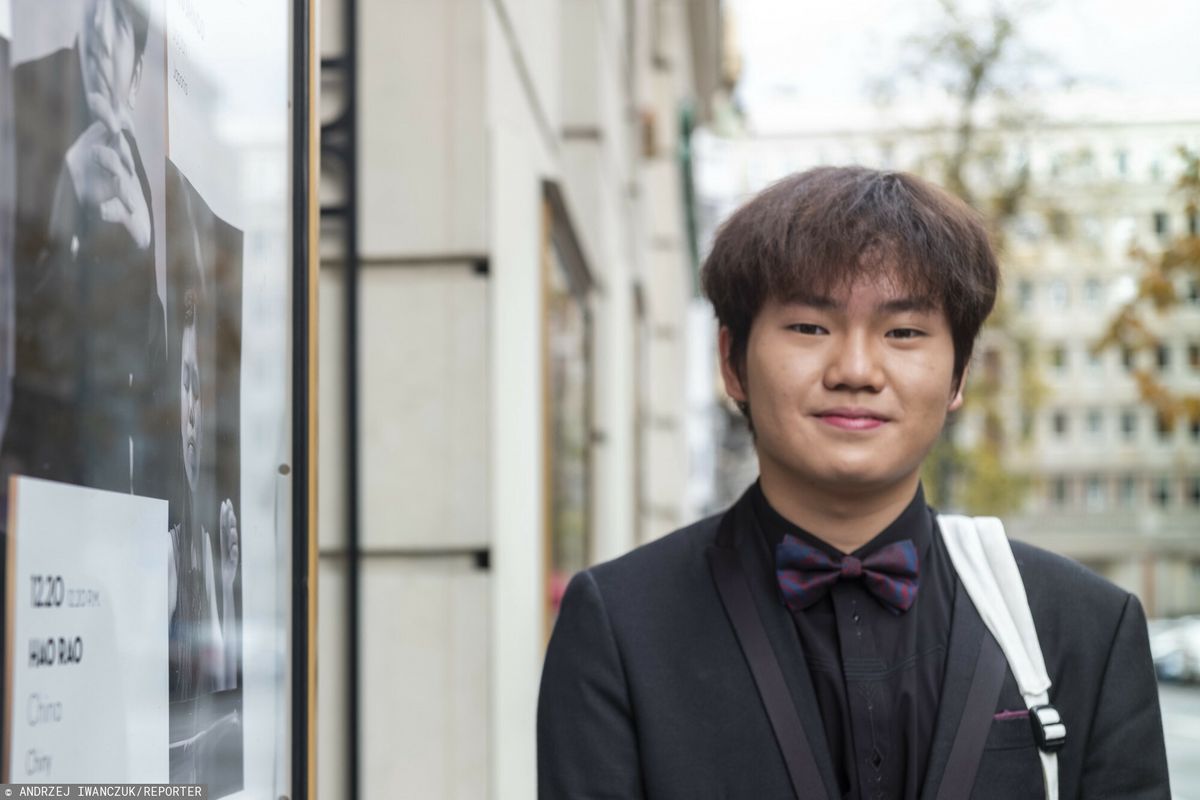 Hao Rao, 17-letni pianista z Chin, jest jednym z faworytów tegorocznego Konkursu Chopinowskiego