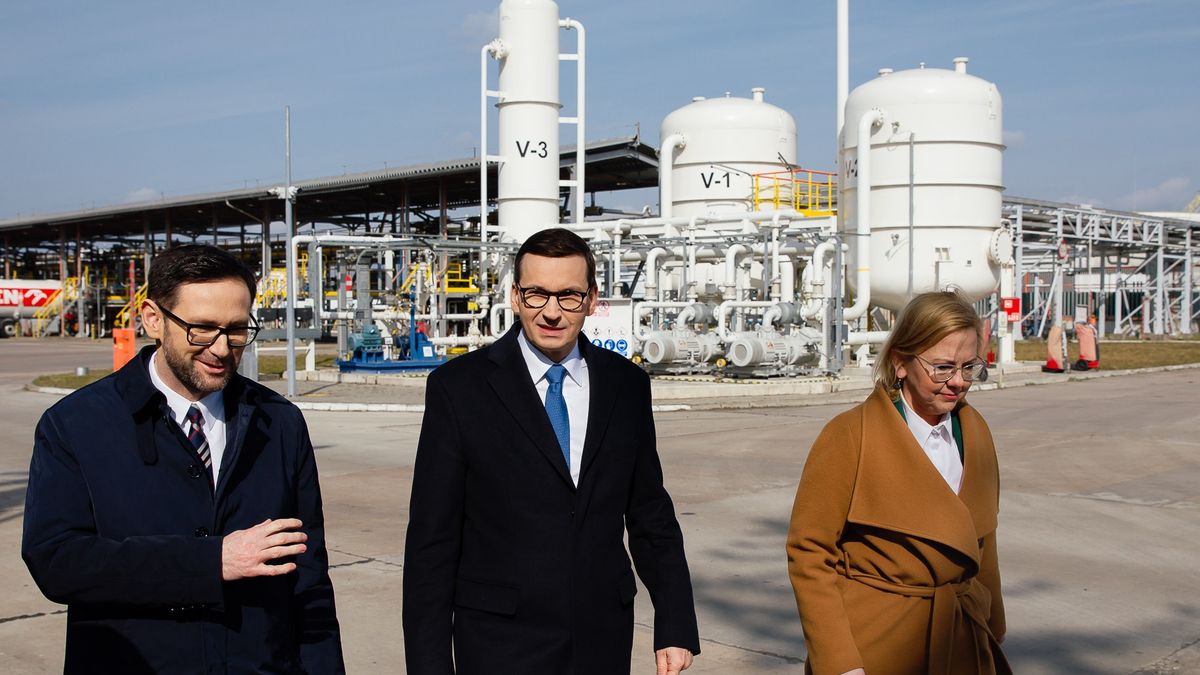 Mateusz Morawiecki, Daniel Obajtek i Anna Moskwa