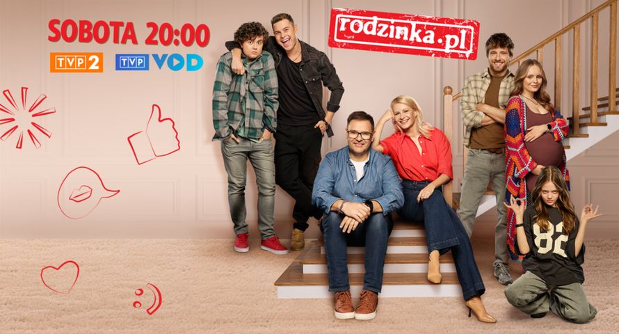 Milion widzów oglądało nowy sezon serialu "Rodzinka.pl"