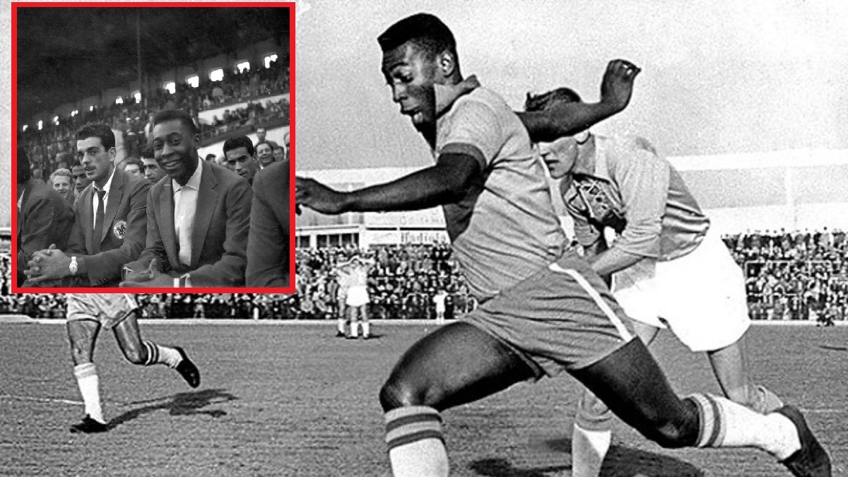 Pele gościł na stadionie Legii Warszawa w 1960 roku
