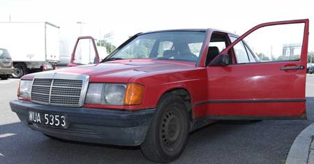 Historia pewnego Mercedesa W201 z Polski