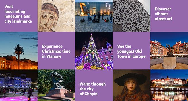 „Warsaw City Break” - Warszawa bożonarodzeniowo reklamuje się turystom ze Szwecji