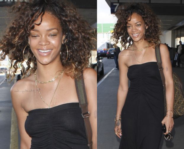Rihanna bez makijażu!
