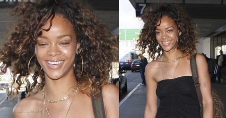 Rihanna bez makijażu!
