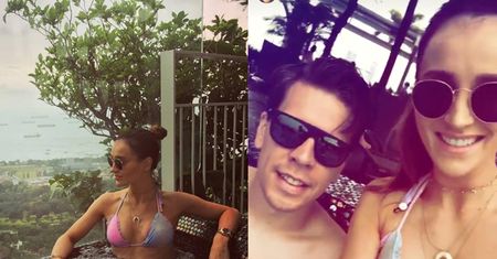 Marina i Szczęsny na wakacjach: "Zakochani w Singapurze!" (FOTO)