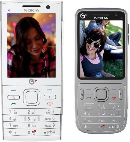 Nokia X5 i C5 oficjalnie zapowiedziane