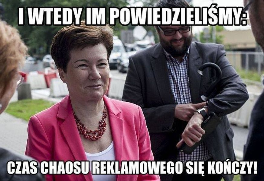 Porozmawiaj z panią prezydent o reklamie wielkoformatowej!