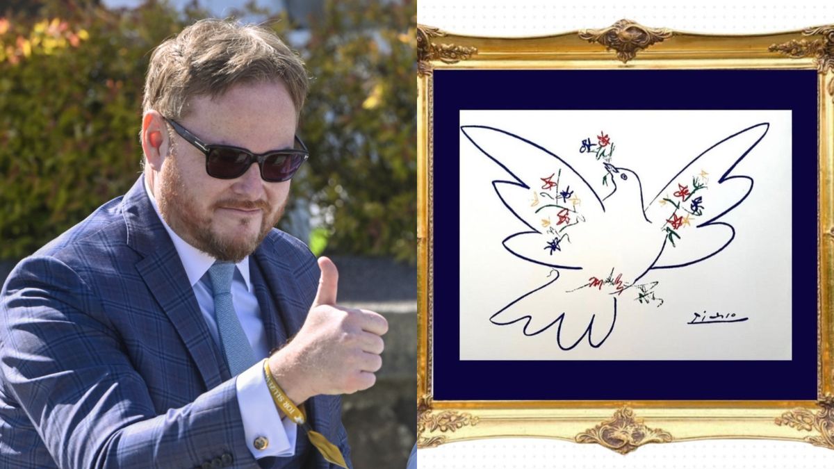 "Polski royals" musi się tłumaczyć z grafiki Picassa