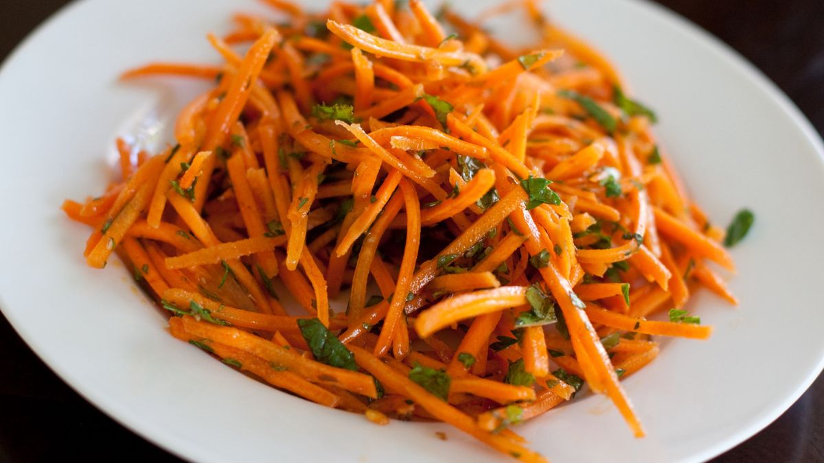 Antynowotworowa sałatka z marchwi