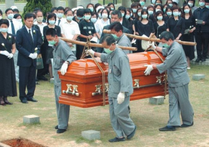 SARS w ciągu 9 miesięcy spowodował 774 zgonów w 37 krajach