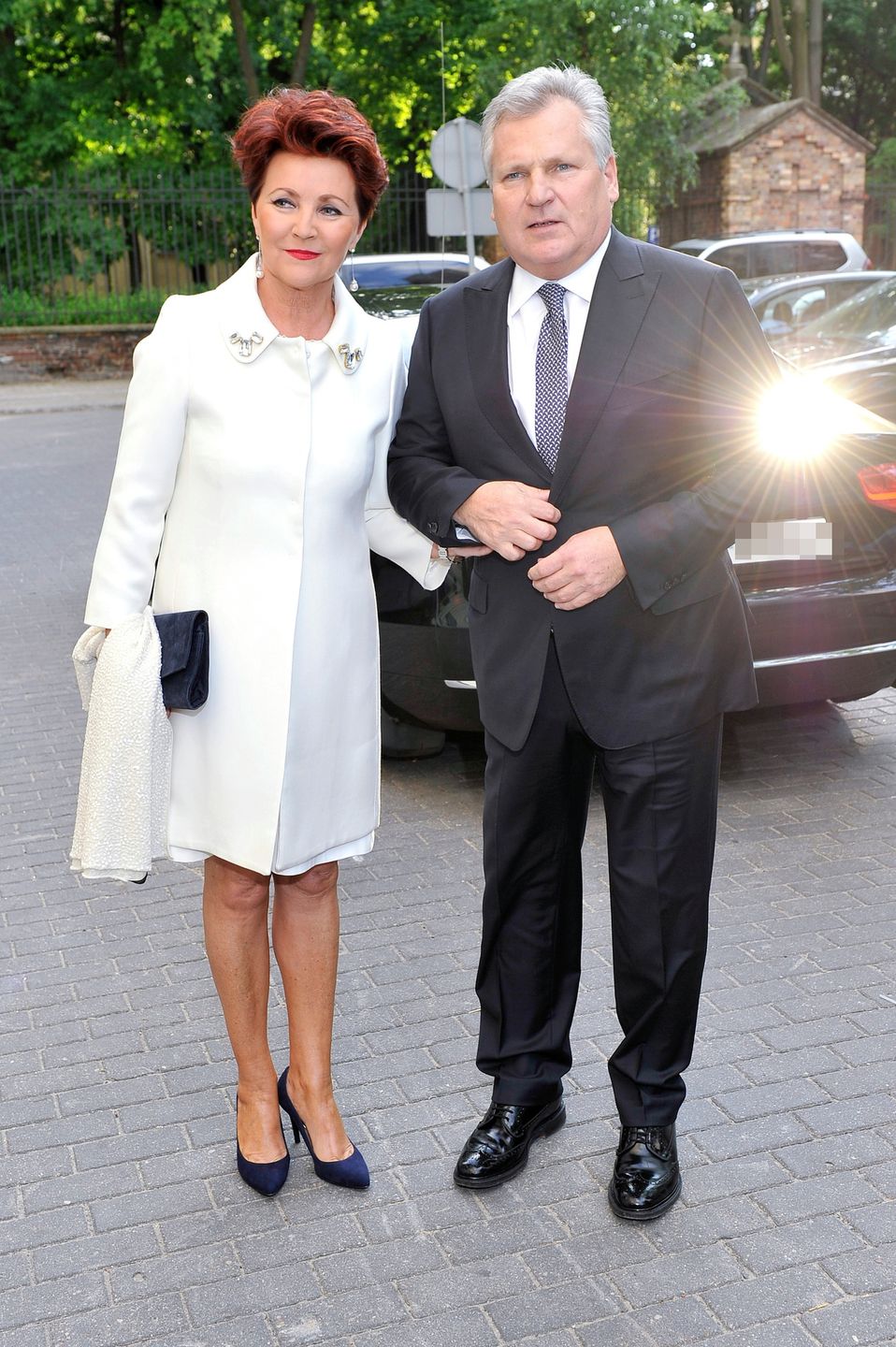 Aleksander Kwaśniewski i Jolanta Kwaśniewska