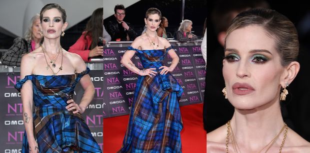 Niepokojąco szczupła Kelly Osbourne odsłania obojczyki w spektakularnej sukni na londyńskiej gali (ZDJĘCIA)