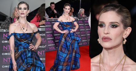 Niepokojąco szczupła Kelly Osbourne odsłania obojczyki w spektakularnej sukni na londyńskiej gali (ZDJĘCIA)