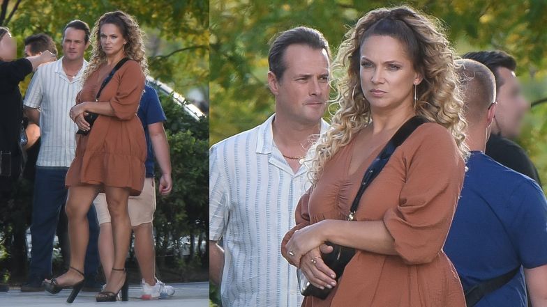 Joanna Liszowska całuje Pawła Deląga zaraz po spaleniu papierosa