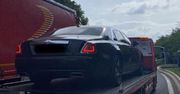 Rolls Royce na polskich blachach zatrzymany. Pędził na ograniczeniu