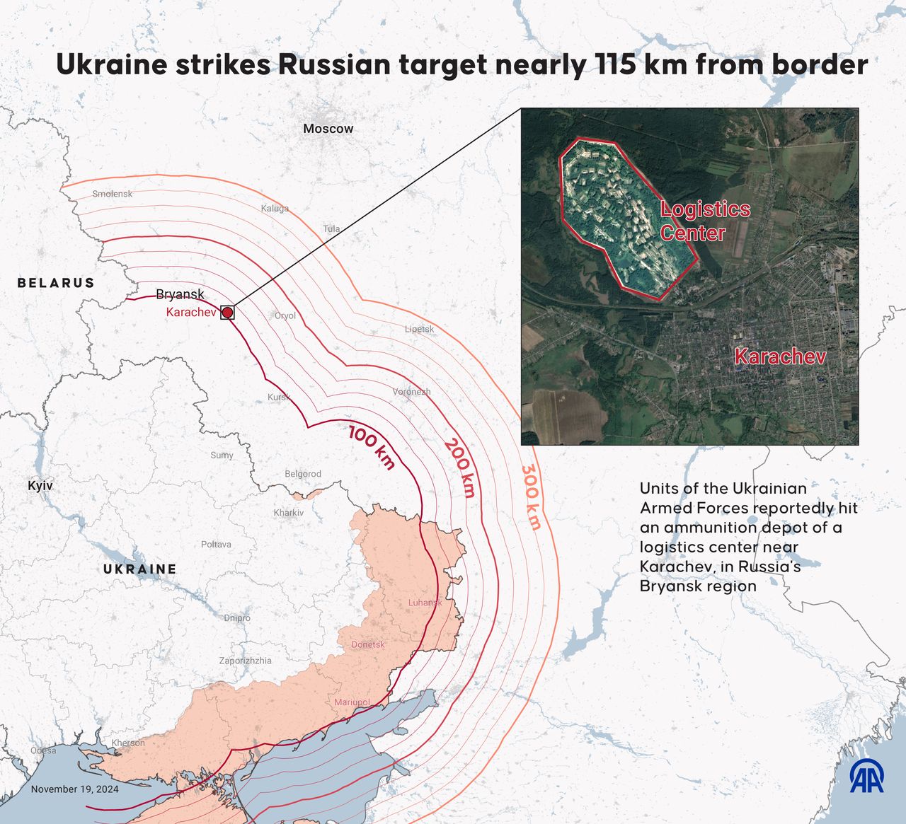 Ukraine flexes long-range muscle with ATACMS near Bryansk