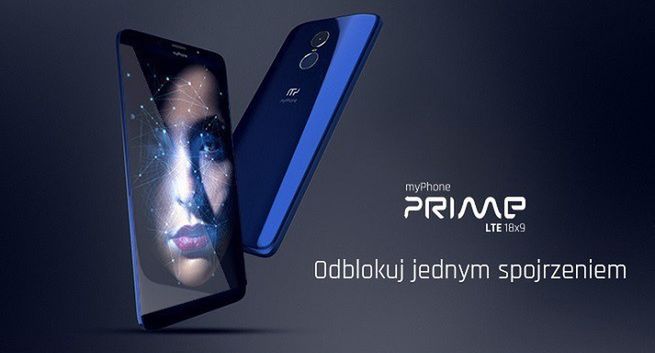 myPhone Prime 18x9 LTE reklamowany w telewizji