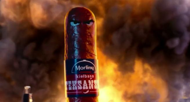 Westernowy spot reklamuje Kiełbasę Teksańską Morliny z chilli (wideo)