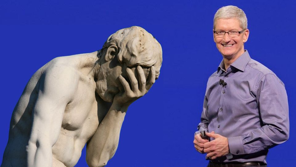 Tim Cook - zmodyfikowane zdjęcie z materiałów promocyjnych firmy Apple