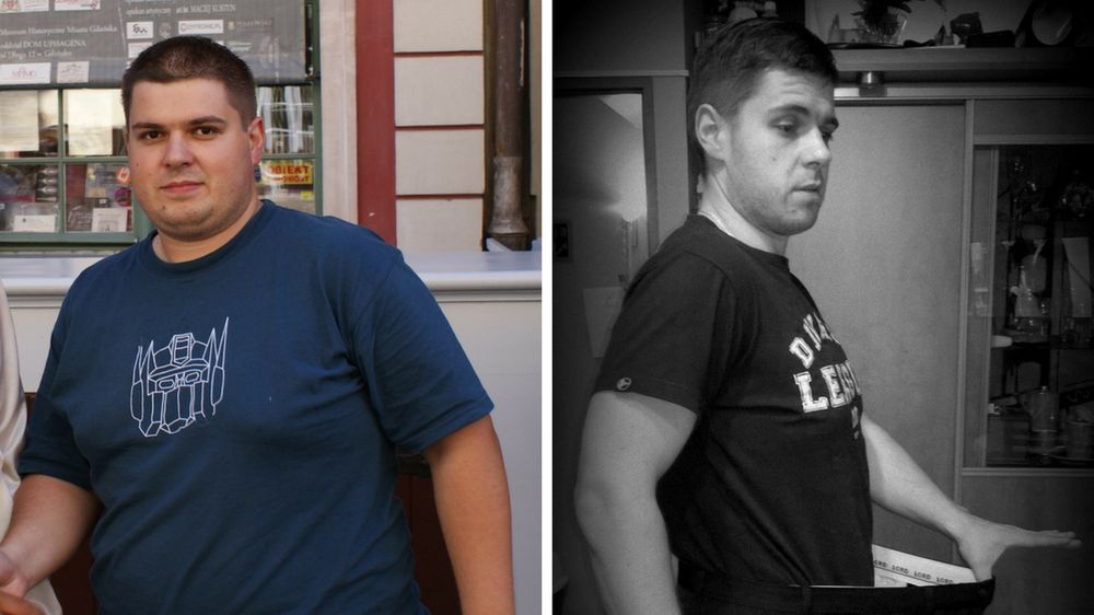 T. Niklas przed i po metamorfozie