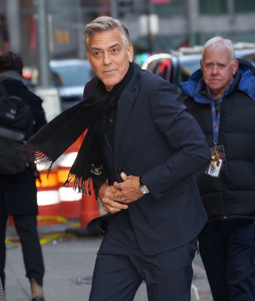 Celebrity Sightings In New York City - February 18, 2025NEW YORK, NY - FEBRUARY 18: George Clooney is seen on February 18, 2025 in New York City.  (Photo by XNY/Star Max/GC Images)XNY/Star Max