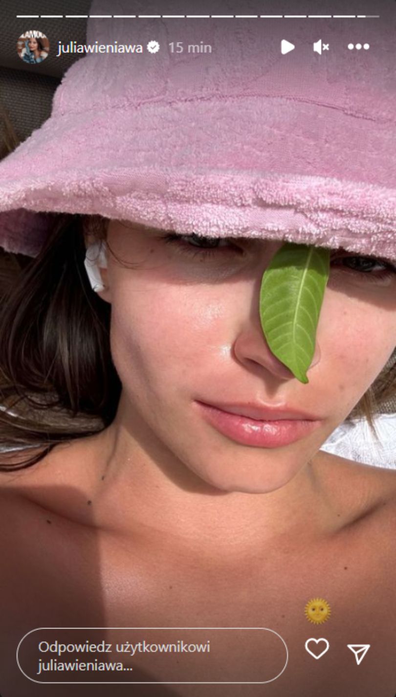 Julia Wieniawa relacjonuje wakacje na Mauritiusie