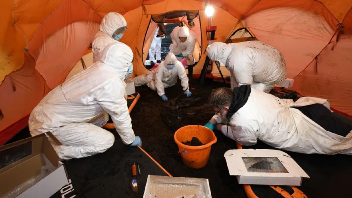 Policja wydobył szczątki z bagna Bellaghy.