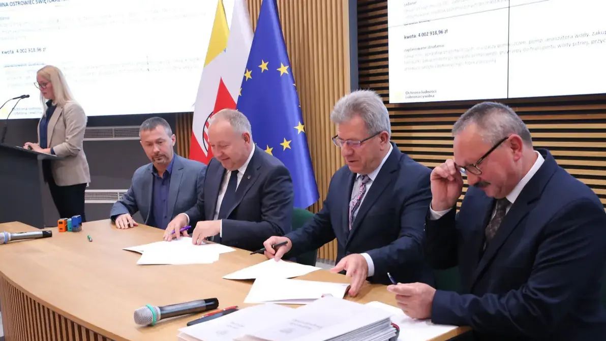 Prezydent Ostrowca Świętokrzyskiego Artur Łakomiec