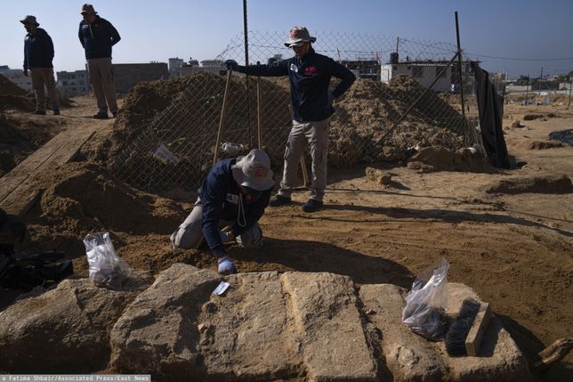W Strefie Gazy znaleziono groby z czasów rzymskich