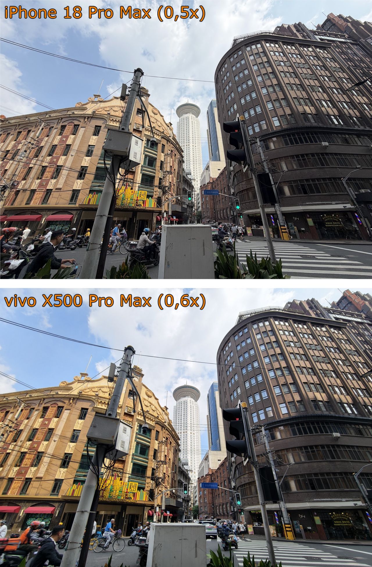 iPhone 18 Pro Max vs vivo X500 Pro Max