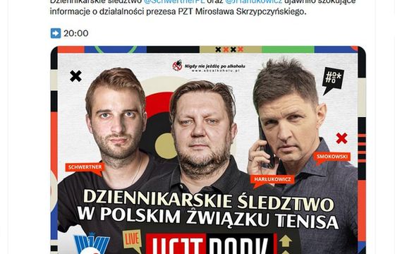 Władze Onetu nie pozwoliły swoim dziennikarzom opowiedzieć w Kanale Sportowym o tekstach nt. prezesa PZT