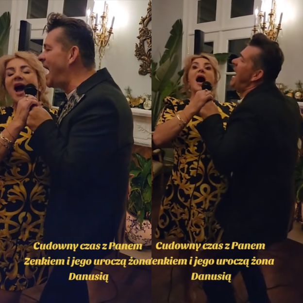 Danuta Martyniuk wystąpiła W DUECIE z Zenkiem na przyjęciu! Jeden z gości nagrał ich występ (WIDEO)