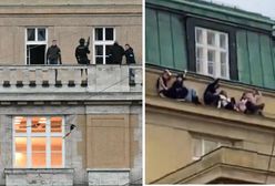 "Krzyki, krew na schodach". Wstrząsające relacje z Pragi
