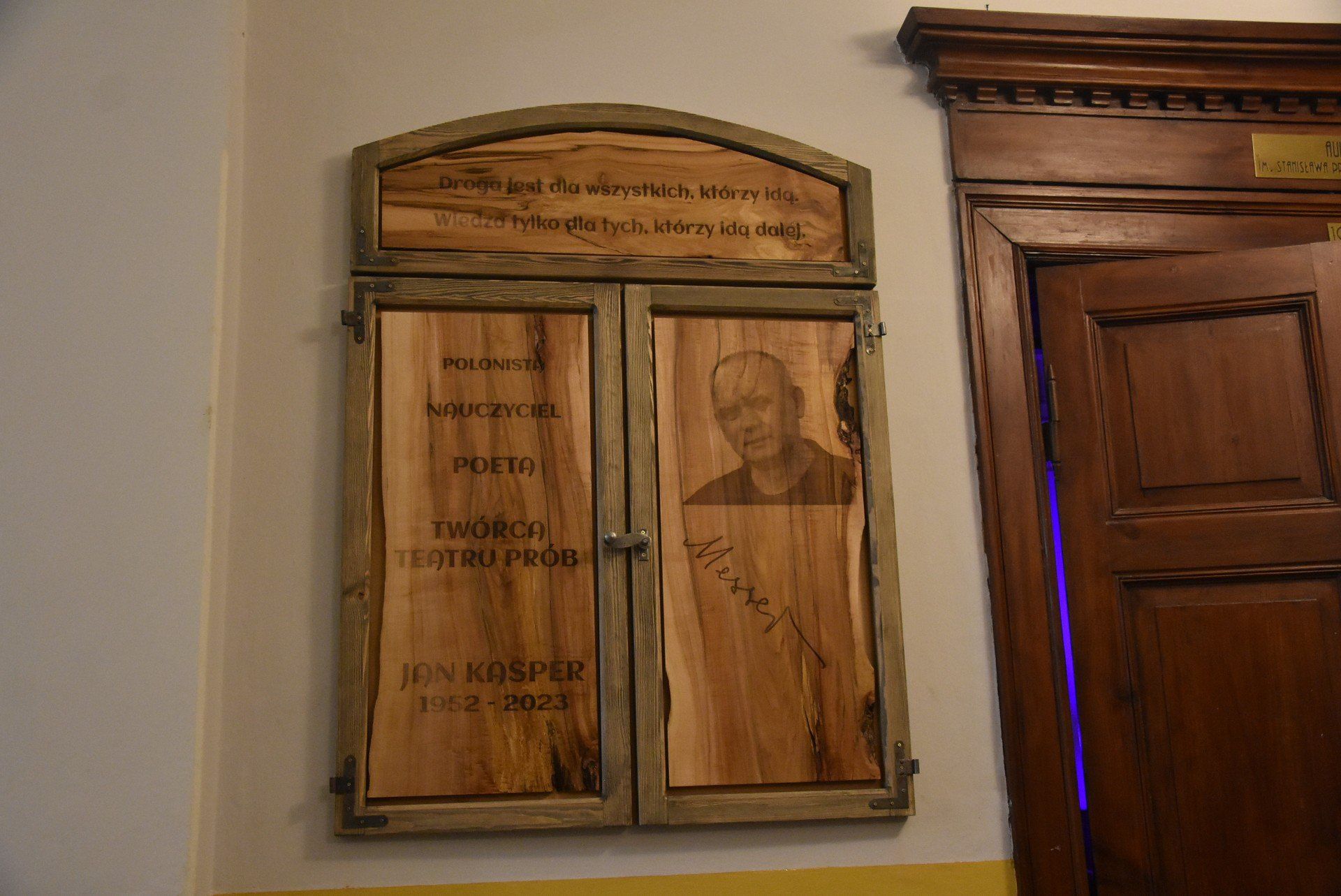 Odsłonięcie tablicy pamiątkowej poświęconej Janowi Kasprze