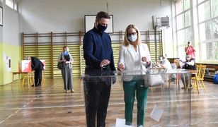 Wybory 2020. Rafał Trzaskowski z żoną już zagłosowali
