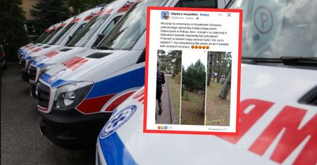 Burza po pogrzebie ratownika. Mieszkanka Gdyni oburzona, pogotowie odpowiada