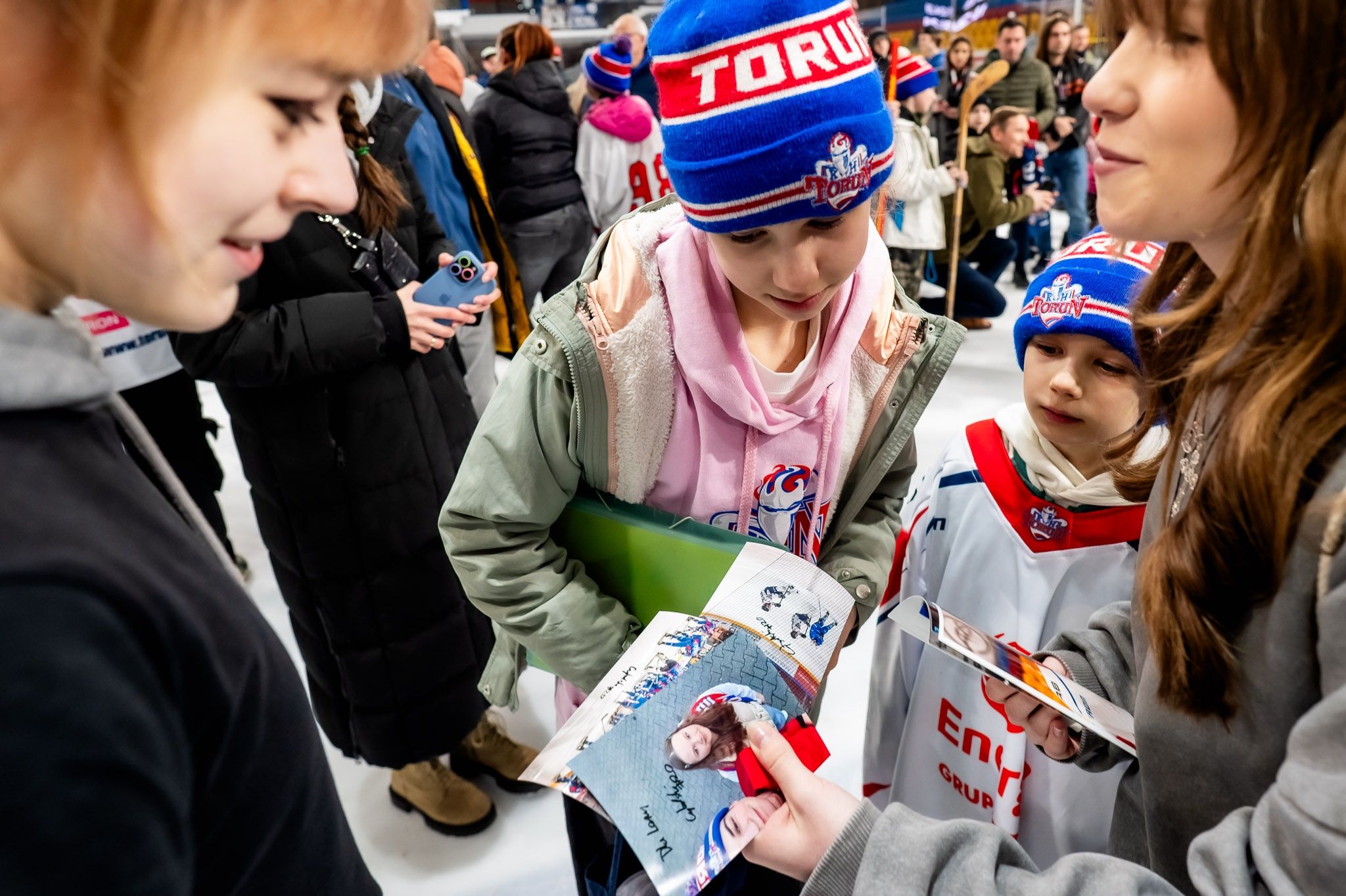 Spotkanie hokeistów z kibicami