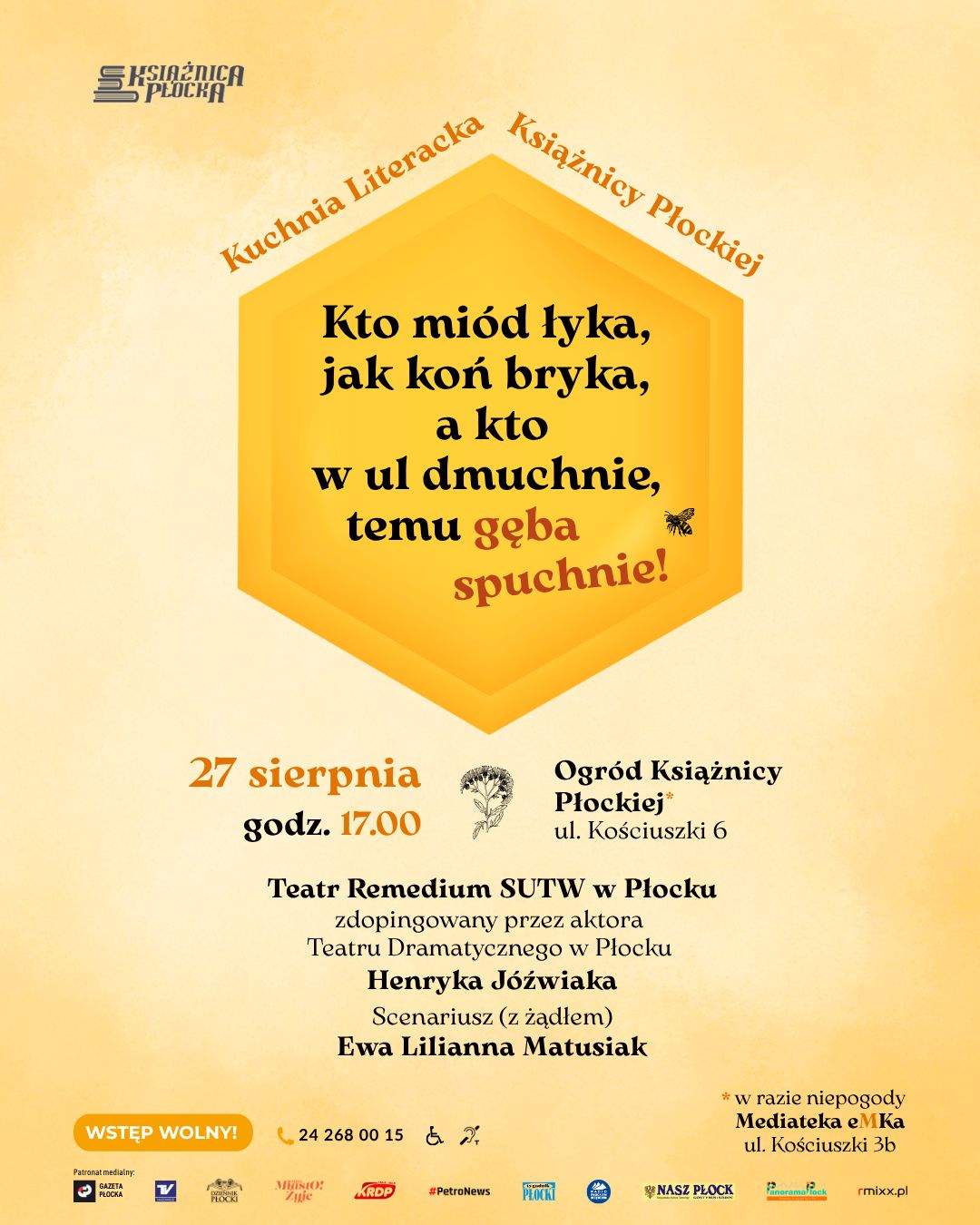 Kuchnia Literacka w Książnicy Płockiej 